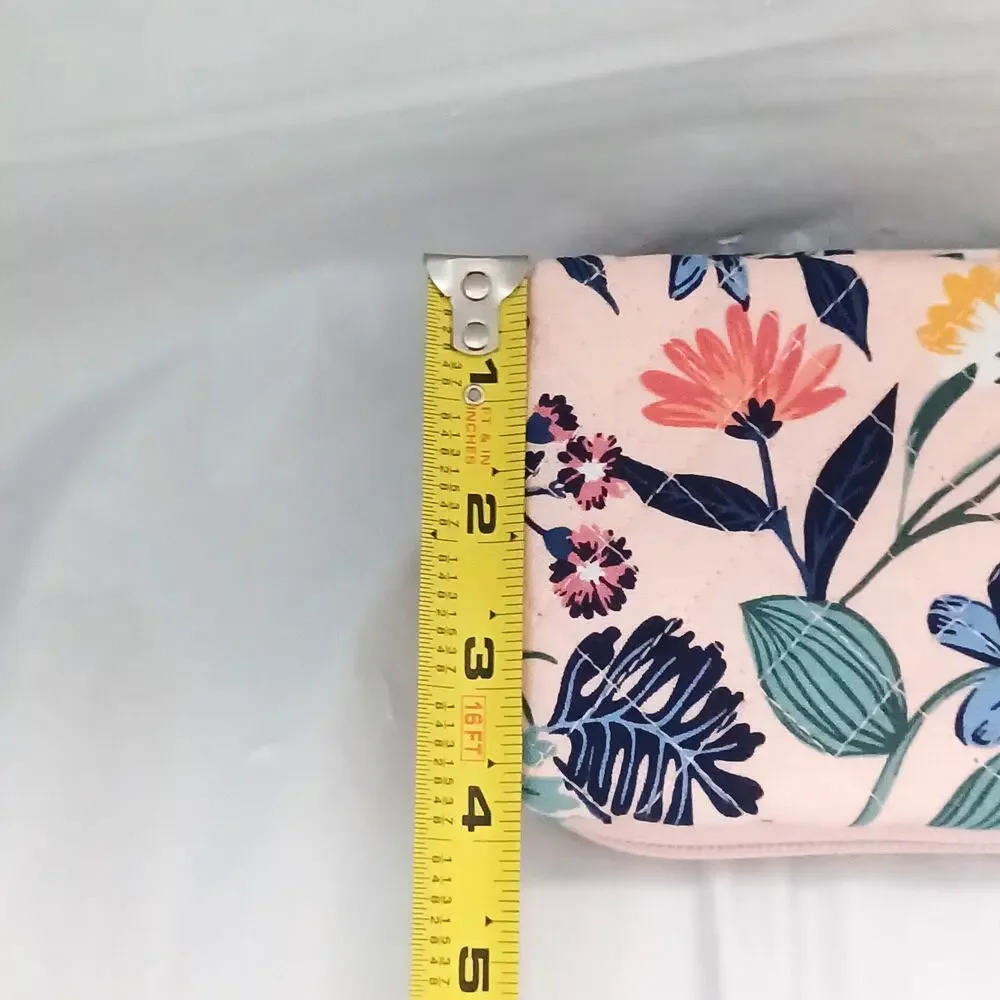 Vera Bradley Perennial Blooms RFID Smartphone Wristlet Wallet NWT Pink Floral - Picture 9 of 9